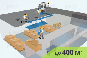 Купить монтаж вытяжной системы для склада до 400 м2