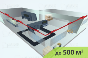 На изображениии Приточная система вентиляции для производственных помещений до 500 м2